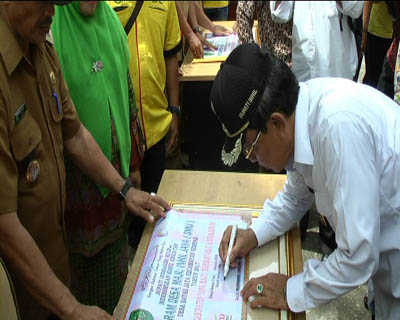 Bupati Inhil Resmikan Gebyar DMIJ dan P3MD Kecamatan Kempas